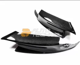 AutoTecknic Carbon Fiber Front Bumper Splitters BMW E90 | E92 | E93 M3 08-13