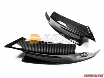 AutoTecknic Carbon Fiber Front Bumper Splitters BMW E90 | E92 | E93 M3 08-13 - BM-0013
