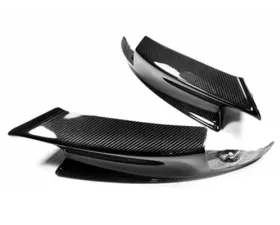 AutoTecknic Carbon Fiber Performance Style Front Splitters BMW F10 M5 12-16
