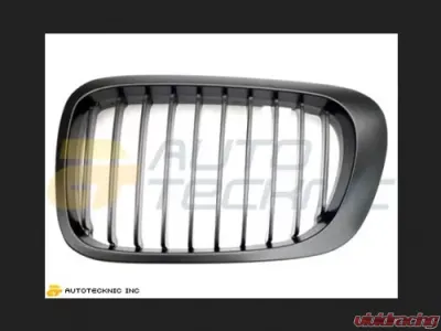 AutoTecknic Matte Black Grilles BMW E46 Coupe | 3 Series Pre-Facelift 99-02 - BM-0030