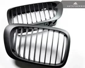 AutoTecknic Glazing Black Front Grille BMW 3 Series E46 Coupe 98-06