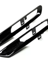 AutoTecknic Glazing Black Fender Light Trim BMW 5 Series F10 11-16                                     - BM-0071-GB - Image 2
