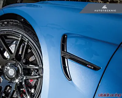 Auto Tecknic Replacement Glazing Black Fender Trims BMW M3/M4 F8X 2015-2020 - BM-0077-GB