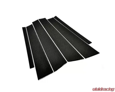 AutoTecknic Carbon Fiber Pillar Cover BMW 3 Series E46 Coupe 99-07 - BM-0116