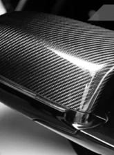 AutoTecknic Carbon Fiber Replacement Mirror Covers BMW F85 X5M 15-18                                     - BM-0144 - Image 2