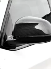 AutoTecknic Carbon Fiber Replacement Mirror Covers BMW F25 X3 11-17                                     - BM-0146 - Image 2