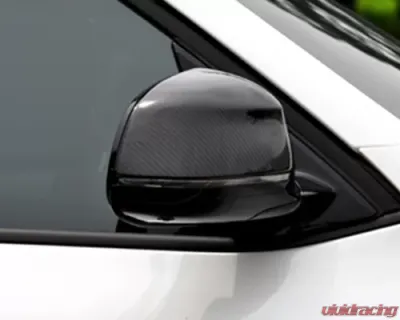 AutoTecknic Carbon Fiber Replacement Mirror Covers BMW F25 X3 11-17 - BM-0146