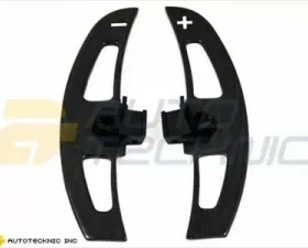 AutoTecknic Carbon Fiber Competition Shift Levers Paddles BMW E46 M3 Smg 99-05