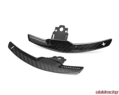 Auto Tecknic Dry Carbon with Gloss Finish Battle Version Competition Shift Paddles BMW M2 F87 2016-2021 - BM-0164-DCG