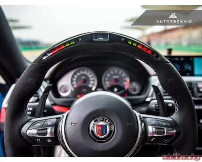 Auto Tecknic Dry Carbon with Gloss Finish Battle Version Competition Shift Paddles BMW M2 F87 2016-2021 - BM-0164-DCG