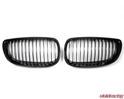 AutoTecknic Glazing Black Front Grille BMW 3 Series E92 | E93 05-13 - BM-0176-G