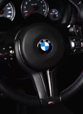 AutoTecknic Carbon Fiber Steering Wheel Trim BMW F10 M5 LCI 12-16                                     - BM-0183 - Image 4