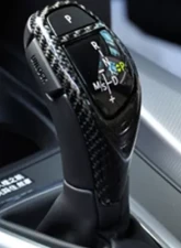 AutoTecknic Carbon Fiber Gear Selector Cover BMW Sport Automatic Transmission Equipped Only                                     - BM-0197 - Image 2