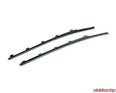 AutoTecknic Replacement Glazing Black Fender Trim BMW BMW 630 | 635 | 645 | 650 | E63 | E64 04-10 - BM-0203-GB