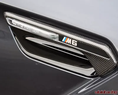 AutoTecknic 3K Twill Weave Carbon Fiber Fender Trim Set BMW F06 | F12 | F13 M6 13-19 - BM-0213