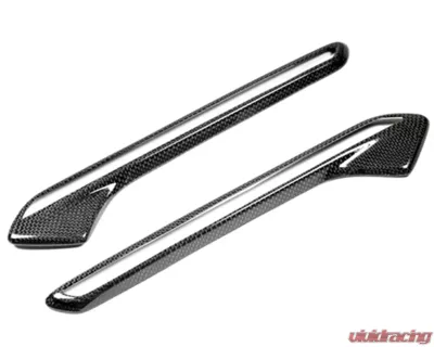 AutoTecknic 3K Twill Weave Carbon Fiber Fender Trim Set BMW F06 | F12 | F13 M6 13-19 - BM-0213