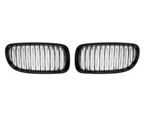 AutoTecknic Glazing Black Front Grille BMW E90 LCI 10-11