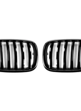 Auto Tecknic Replacement Glazing Black Front Grille BMW E71 X6 | X6M 08-12                                     - BM-0224-GB - Image 4