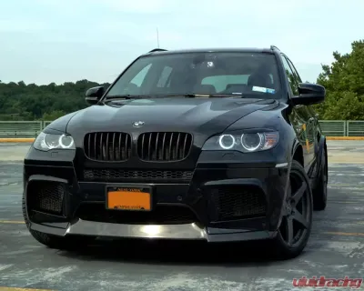 Auto Tecknic Replacement Glazing Black Front Grille BMW E71 X6 | X6M 08-12 - BM-0224-GB