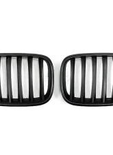 Auto Tecknic Replacement Glazing Black Front Grille BMW E71 X6 | X6M 08-12                                     - BM-0224-GB - Image 2