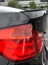 AutoTecknic Carbon Fiber Trunk Lip Spoiler BMW BMW F30 3 Series 12-17                                     - BM-0260 - Image 3