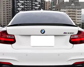 Auto Tecknic Vaccumed Carbon Fiber Performance Truck Spoiler BMW 218d F22 Coupe 14-15