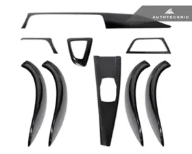 AutoTecknic Dry Carbon Fiber Interior Trim 2X2 Weave BMW 3-Series F30 | F31 Sedan 13-17