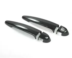 AutoTecknic Dry Carbon Exterior Door Handle Covers BMW F30 | F31 3-Series 12-17