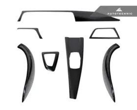 AutoTecknic Dry Carbon Fiber Interior Trim BMW F32 | F33 4-Series 2X2 Weave 2014-2021