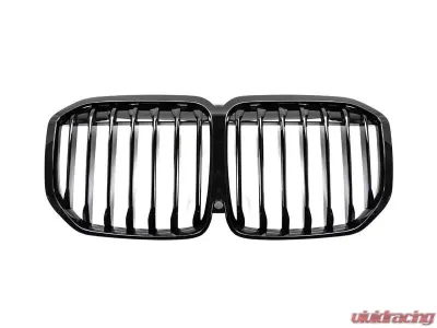 AutoTecknic Glazing Black Front Grille BMW G07 X7 - BM-0614-GB