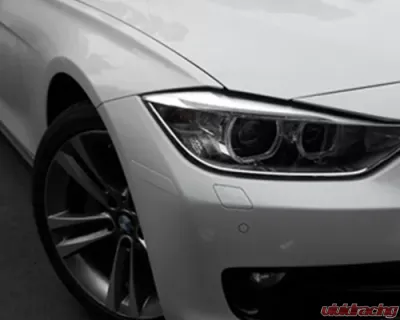 AutoTecknic Painted Reflectors Mineral Grey Metallic B39 BMW F30 | F31 3-Series Non M Sport bumpers 12-17 - BM-0997-B39