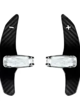 AutoTecknic Competition Steering Shift Levers Paddles Dry Carbon Gloss Mercedes-Benz W205 C63 | C63S AMG 15-17                                     - MB-0166-DCG - Image 2
