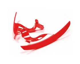 AutoTecknic Bright Red Competition Steering Shift Paddles Infiniti G37 08-13