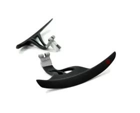AutoTecknic Matte Carbon Fiber Competition Steering Shift Paddles With Red Indicators Infiniti G37 08-13