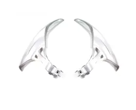 AutoTecknic Silver Alloy Competition Steering Shift Paddles Infiniti G37 08-13