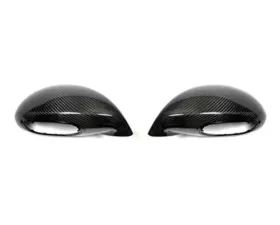 AutoTecknic Replacement Carbon Fiber Mirror Covers Porsche 981 Cayman GT4 2016