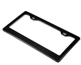 AutoTecknic Dry Carbon License Plate Frame - US Fitment