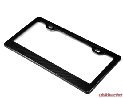 AutoTecknic Dry Carbon License Plate Frame - US Fitment - UN-0007