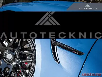 AutoTecknic Carbon Fiber Rear Bumper Reflectors BMW M2 F87 2016-2021 - ATK-BM-0991-CF