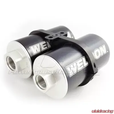 Powerhouse Racing Dual Weldon Fuel Filter/Dual Bosch 044 Fuel Pump Bracket - PHR 00001206