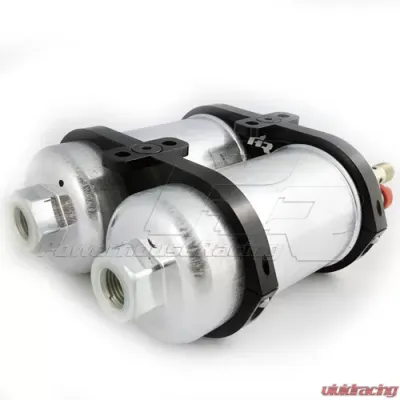 Powerhouse Racing Dual Weldon Fuel Filter/Dual Bosch 044 Fuel Pump Bracket - PHR 00001206