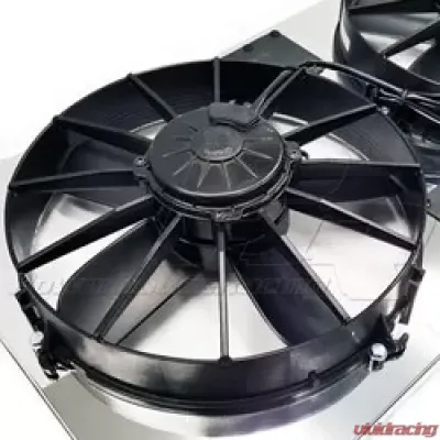 Powerhouse Racing Dual High Performance Spal Fan Kit Toyota Supra 1993-1998 - PHR 01010618.R