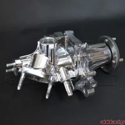 Powerhouse Racing Polished Water Pump Toyota Supra 2JZGTE 1993-1998 - PHR 01010811