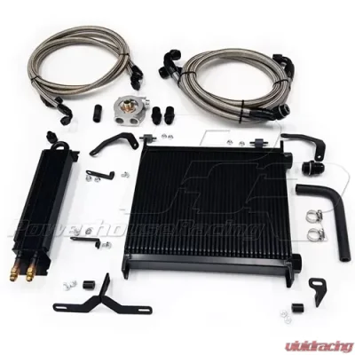 Powerhouse Racing 40 Row Oil Cooler Kit Toyota Supra 1993-1998 - PHR 01011042.BK