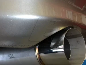 Powerhouse Racing Stainless Burns Muffler 4.0inch Exhaust Toyota Supra 1993-1998 - PHR 01011101 - Image 4