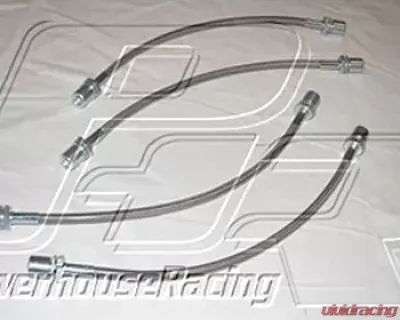 Powerhouse Racing Black Coated Stainless Clutch Line Toyota Supra | Lexus SC300 1991-2002 - PHR 01012209.02