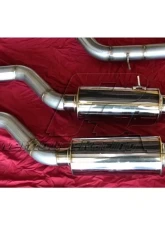 Powerhouse Racing Dual 3.0inch Exhaust Lexus SC300 1992-2001                                     - PHR 03081101 - Image 2