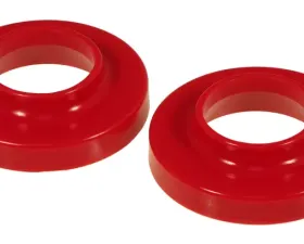 Prothane Jeep TJ Front Coil Spring Isolator - Red