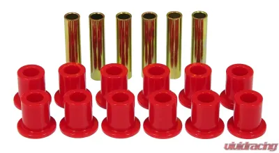 Prothane 67-77 Ford F250 4wd Front Spring & Shackle Bushings - Red - 6-1009