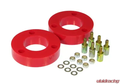 Prothane 04-08 Nissan Titan Front Coil Spring 2in Lift Spacer - Red - 14-1701